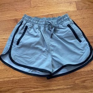 Gray lululemon shorts